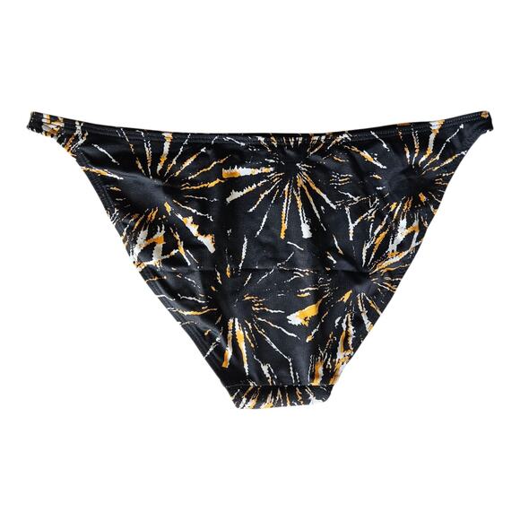 ANDIE x DEMI MOORE Swim Women's L Tropez Bottom Bikini Fireworks Black AB420 NEW - Picture 4 of 6